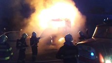 V zaparkovaném kamionu na Olomoucku uhořel řidič. V zaparkovaném kamionu na Olomoucku uhořel řidič.