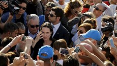 Angelina Jolie na návtv Turecka