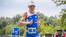 Petr Vabroušek při závodě Moraviaman Petr Vabroušek při závodě Moraviaman