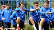Trénink fotbalistů Liberce. Trénink fotbalistů Liberce.