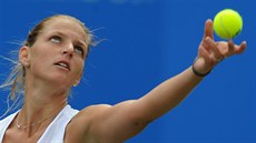 Karolína Plíšková ve finále turnaje v Birminghamu. Karolína Plíšková ve finále turnaje v Birminghamu.