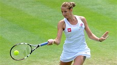 Karolína Plíšková ve finále turnaje v Birminghamu. Karolína Plíšková ve finále turnaje v Birminghamu.