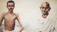 Slavný Mahátma Gándhí vybojoval Indii samostatnost. 