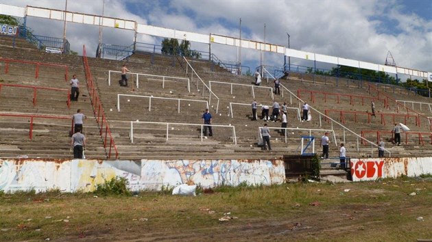 S klidem stadionu Petru vancarovi pomohli i brnnt vzni..