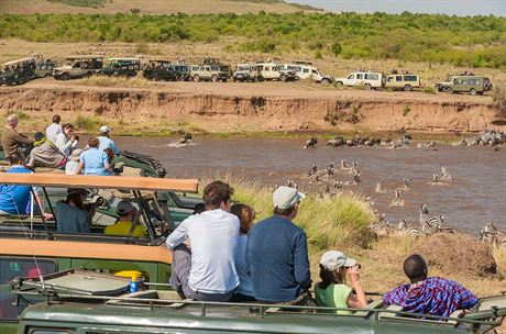 Nrodn rezervace Masai Mara na jihozpad Keni