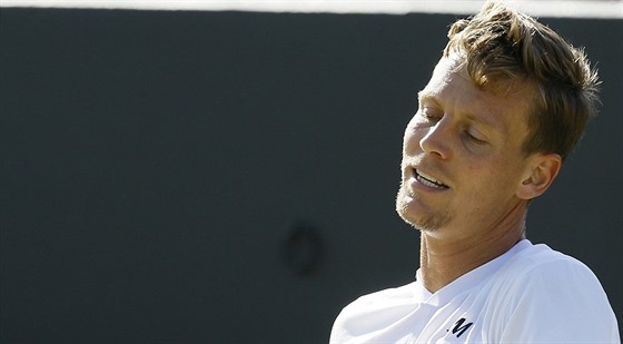 Tomá Berdych zklamaný z vývoje osmifinále Wimbledonu