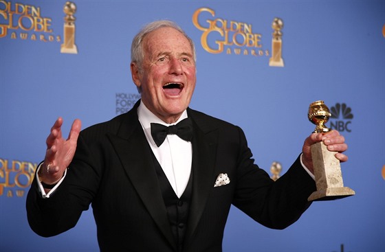 Jerry Weintraub se Zlatým glóbem (2014)