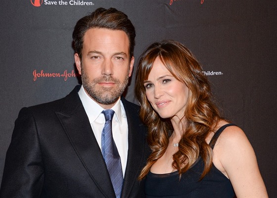 Ben Affleck a Jennifer Garnerová (New York, 19. listopadu 2014)