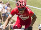 Jaroslav Kulhav na trati zvodu SP v Lenzerheide