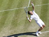esk tenista Tom Berdych podv v utkn 3. kola Wimbledonu.