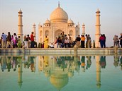 Hrobka Td Mahal v indick ge