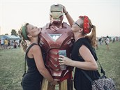 Mezi nvtvnky festivalu Mighty Sounds se pipletl i Iron Man.