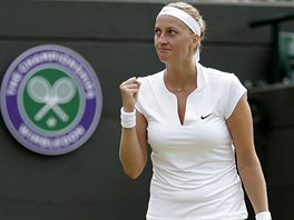 esk tenistka Petra Kvitov suvernn postoupila do 3. kola Wimbledonu.