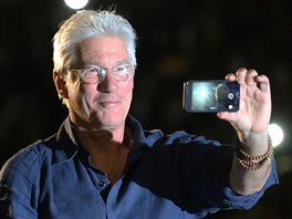 Richard Gere uvedl v karlovarském Letním kin film Pretty Woman (4. ervence...