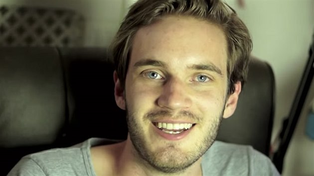 Youtuber Felix Kjellberg je známý spíe jako PewDiePie.