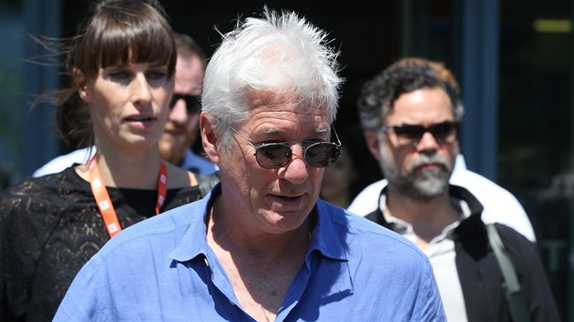 Richard Gere piletl do Karlovch Var.