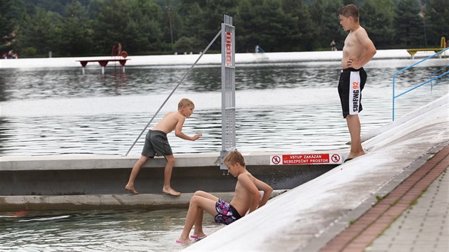 Plovárna v Ostravě-Porubě má kapacitu až 15 tisíc návštěvníků.