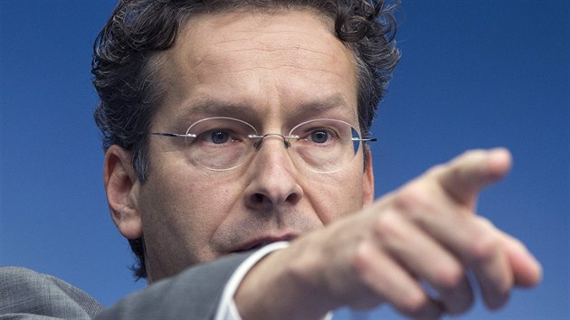 f euroskupiny Nizozemec Jeroen Dijsselbloem (27. ervna 2015).