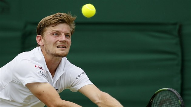 David Goffin ve druhm kole Wimbledonu