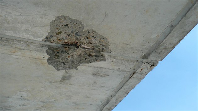 Degradovan povrch betonu