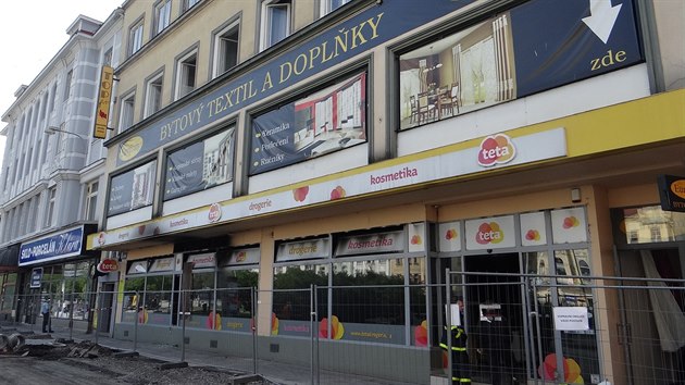 Hasii dnes rno zasahovali u poru drogerie v centru Ostravy.