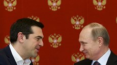 Ruský prezident Vladimir Putin a řecký premiér Alexis Tsipras (8. dubna 2015) Ruský prezident Vladimir Putin a řecký premiér Alexis Tsipras (8. dubna 2015)