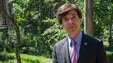Americká ambasáda adoptovala v pražské zoo pár orlů bělohlavých. Na snímku je... Americká ambasáda adoptovala v pražské zoo pár orlů bělohlavých. Na snímku je...