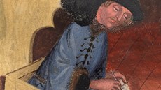 Historické zobrazení olomouckého písaře Václava z Jihlavy, který popsal upálení... Historické zobrazení olomouckého písaře Václava z Jihlavy, který popsal upálení...