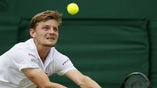 David Goffin ve druhém kole Wimbledonu