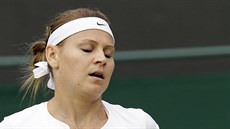 Lucie afáová po nepovedeném úderu v osmifinále Wimbledonu