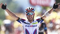 Joakim Rodriguez, první muž třetí etapy Tour de France Joakim Rodriguez, první muž třetí etapy Tour de France