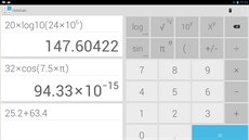 Kalkulaka HoloCalc Scientific Calculator je urena speciáln pro tablety s...
