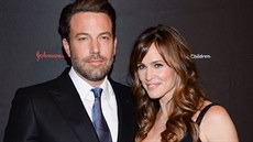 Ben Affleck a Jennifer Garnerová (New York, 19. listopadu 2014)