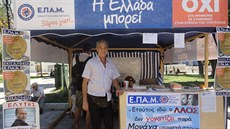 Georgos Lepodiaconos pracuje jako knihkupec. V neděli se však vydal na náměstí... Georgos Lepodiaconos pracuje jako knihkupec. V neděli se však vydal na náměstí...