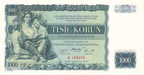 Tiscikoruna z roku 1934