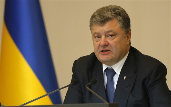 Ukrajinský prezident Petro Poroenko (10. ervence 2015)