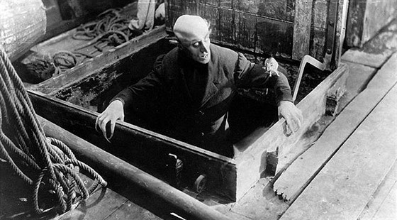 Max Schreck v Murnauov snímku Upír Nosferatu