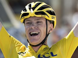 Chris Froome js po triumfu v dest etap Tour de France.