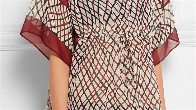 Hedvábný kaftan, Gucci, info o ceně na webu