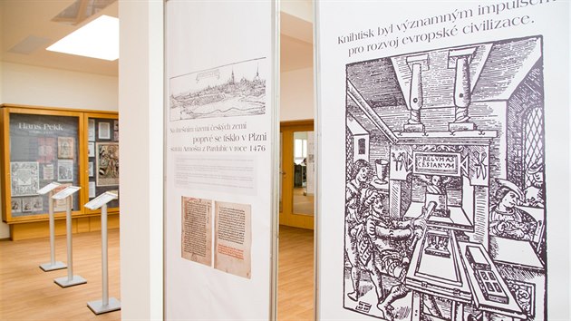 Prohldkov trasa se skld ze t st. Prvn st zahrnuje expozice mapujc historii tiskren v Plzni.