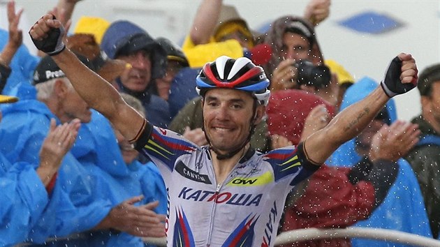 Joachim Rodrguez vtz ve 12. etap Tour de France.