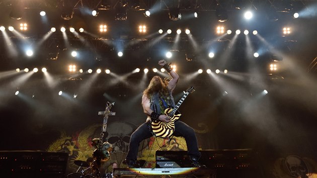 Zakk Wylde se skupinou Black Label Society (Masters of Rock 2015)