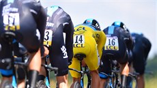 Team Sky bude v týmové časovce Tour de France hájit žlutý dres, s čímž má... Team Sky bude v týmové časovce Tour de France hájit žlutý dres, s čímž má...