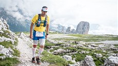 Yeray Duran Lopez na trati závodu The North Face Lavaredo Ultratrail Yeray Duran Lopez na trati závodu The North Face Lavaredo Ultratrail