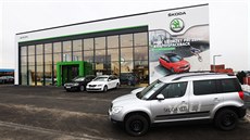 Nový autosalon Škody Auto Nový autosalon Škody Auto