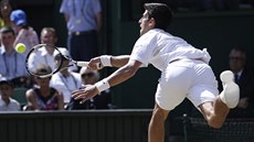 Novak Djokovi v semifinále Wimbledonu