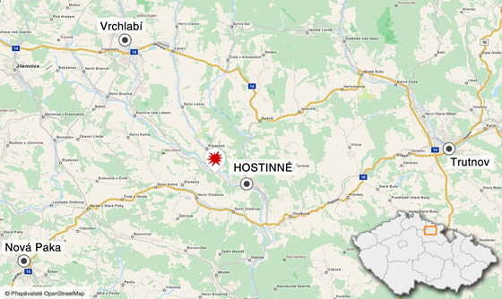Nehoda dodvky a vlaku se na elezninm pejezdu v Hostinnm na Trutnovsku.