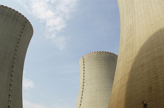 Chladící ve Jaderné elektrárny Temelín