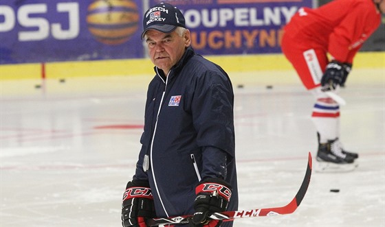 Trenér Vladimír Vjtek povede na víkendovém All Star Cupu extraligový výbr.