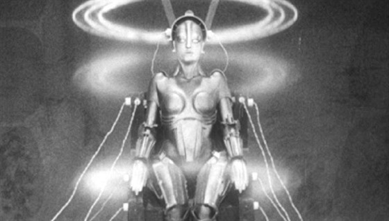 Z vizionáského snímku Fritze Langa Metropolis.